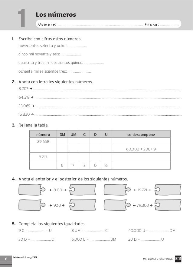 Examen de matematicas 2 primaria | Actualizado julio 2022